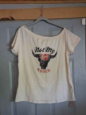 Off The Shoulder Western Top